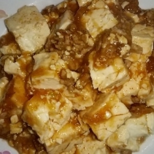 コチュジャンで作る麻婆豆腐